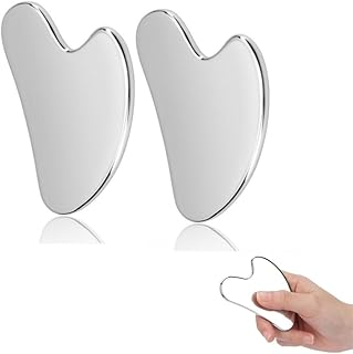 2-Piece Stainless Steel Gua Sha Facial Tools