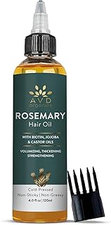AVD Organics Rosemary Oil with Biotin for Hair Strengthen