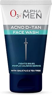 O3+ ALPHA MEN Acno D-TAN Face Wash