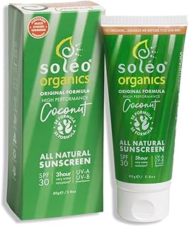 Soleo Organics SPF 30 Coconut Sunscreen 80 g
