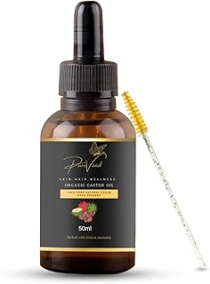 50ml Organic Castor Oil - Pure Cold-Pressed