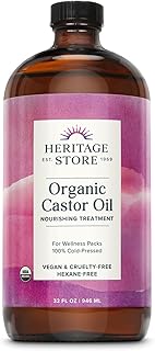 Heritage Store Organic Castor Oil (946ml)