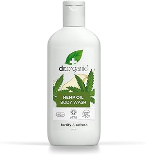 Dr Organic Hemp Oil Body Wash, Shower Gel