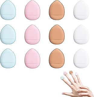 Sibba 12-Piece Mini Beauty Blender Makeup Pads