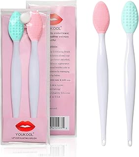 Double-Sided Silicone Lip Brush (2PCS)
