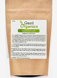 Qasil Organics Leaf Powder Mask