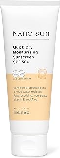 Natio Quick Dry SPF 50+ Moisturising Sunscreen