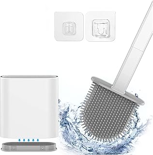 Silicone Toilet Brush Set