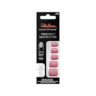Salon Effects Perfect Manicure Square Nails - SQ011 Pink Clay