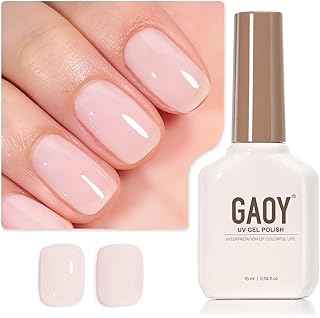 GAOY Sheer Light Pink Gel Nail Polish