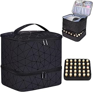 CTWWFS Nail Polish Organizer & Lamp Case