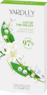 Yardley Lily Of The Valley Luxury Soap Pack 3 x 3