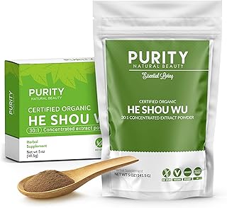 Organic He Shou Wu Powder - Large 5oz Bag
