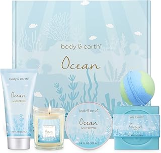 Ocean Scented Spa Gift Set for Women
