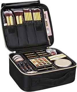 Samtour Travel Makeup Train Case