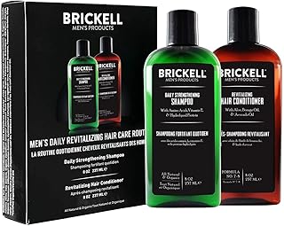 Brickell Men's Hair Care Routine, Mint & Tea Tree Shampoo