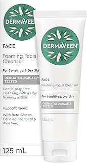 DermaVeen Foaming Facial Cleanser 125mL