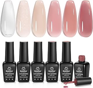 Beetles Jelly Gel Polish Set 6 Colors