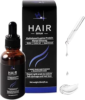HM Hair Growth Serum with Castor Oil, Biotin, Amino