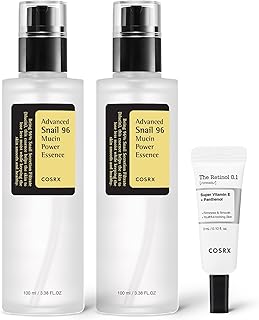 COSRX Glass Skin Starter Set with Snail Essence & Retinol
