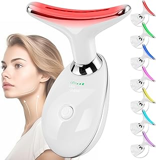Anti-Wrinkles Facial Massager with Red-Light Therapy