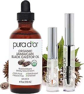 PURA D'OR 4 Oz ORGANIC Jamaican Black Cast