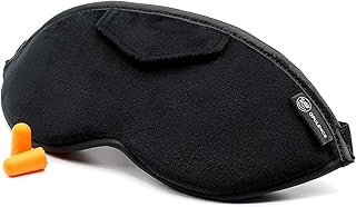 Luxury Opulence Plush Sleep Mask with Free Earplugs