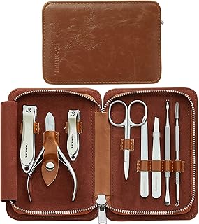 FAMILIFE Professional Manicure Kit 8PCS Nail Kit for Men