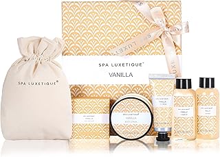 Spa Luxetique 6pcs Vanilla Bath Gift Set