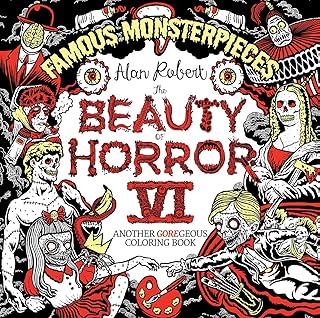 The Beauty of Horror 6 Coloring Book